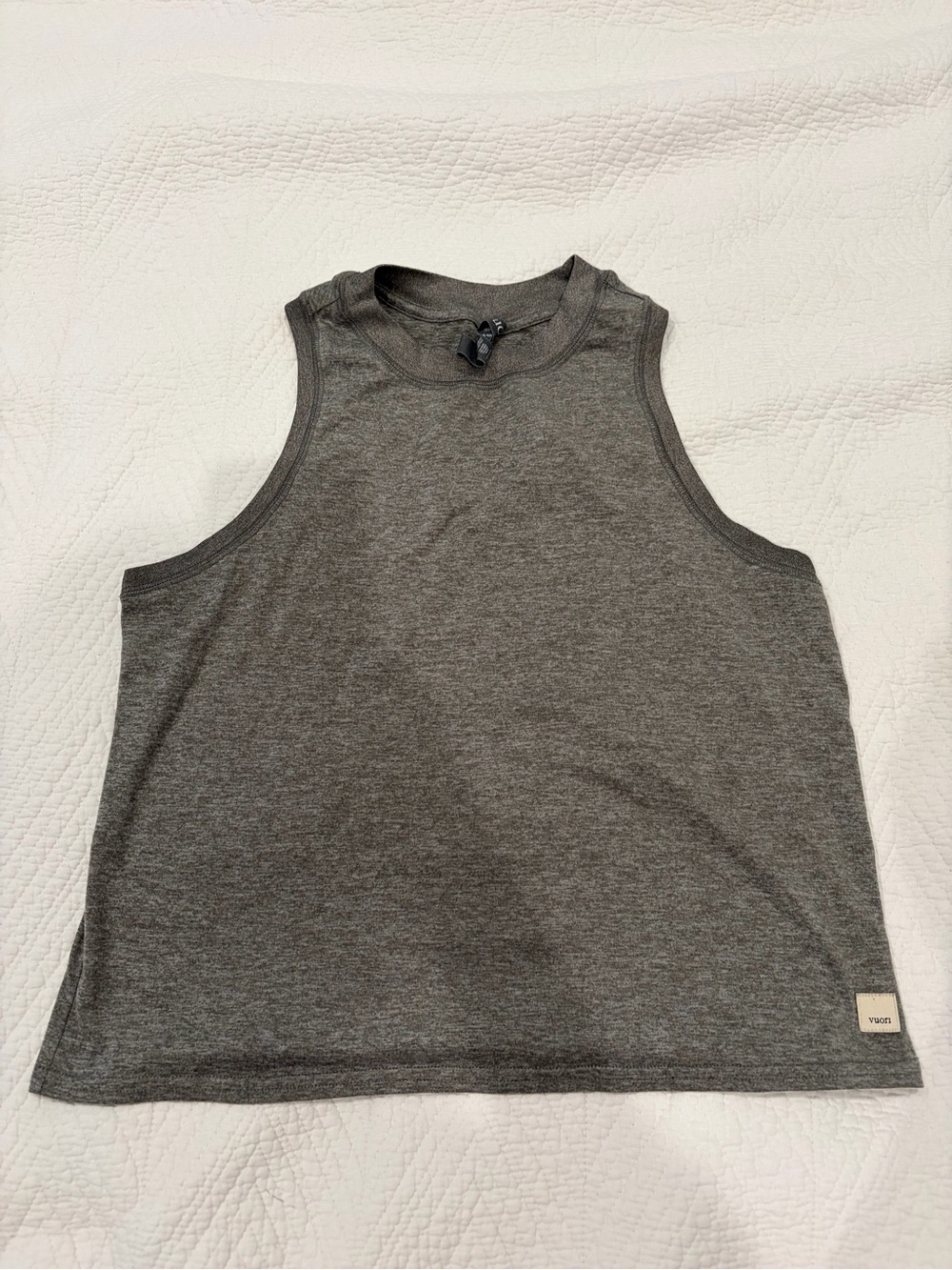 Vuori Heather Gray Tank Top